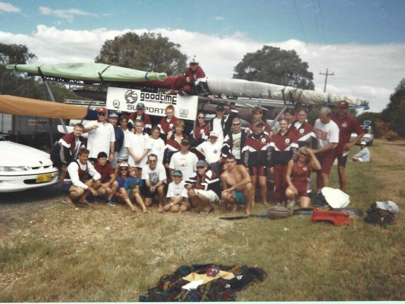 1995 Australian Canoe Marathon Titles Ravenswood - Western Australia. Queensland Team