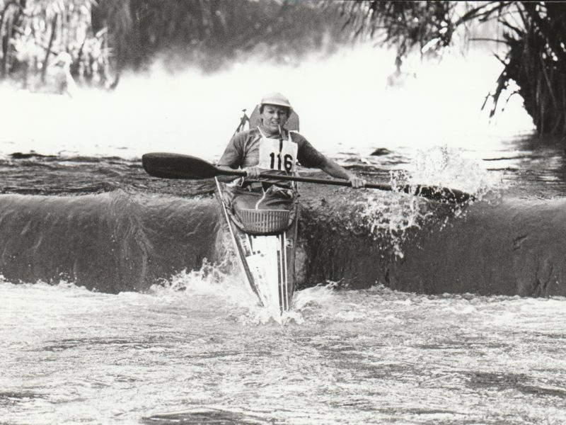 1999 Katherine. Marilyn Drynan Jumping the Weir